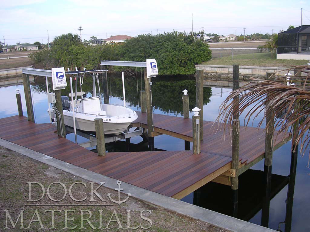 The finest dock materials available.